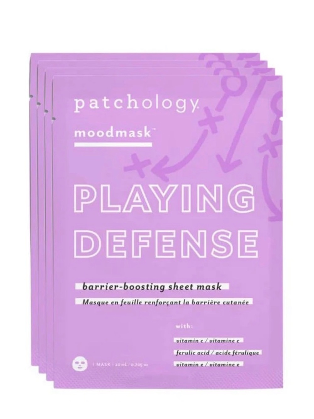 Patchology Playing Defense Sheet Masks (4) - Picture 2 of 4